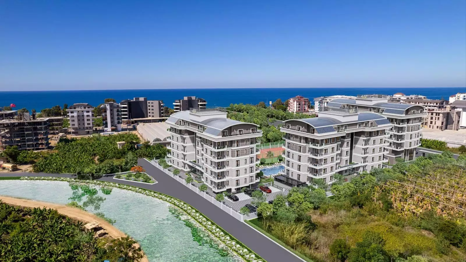 Flat 57m² in Turkey, Kargicak. Priced at 162500€ rent photo-9
