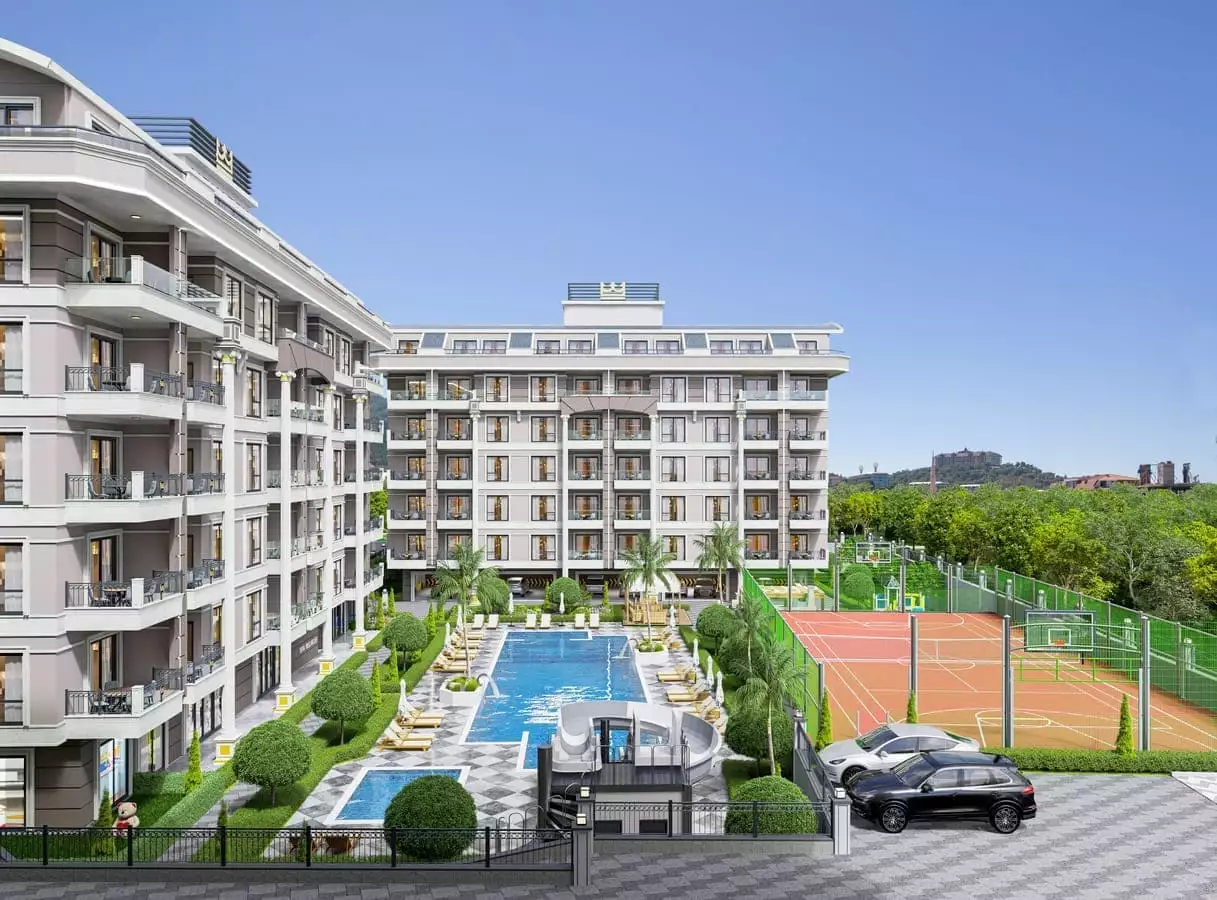 Flat 57m² in Turkey, Kargicak. Priced at 162500€ rent photo-10