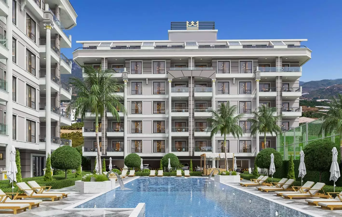 Flat 57m² in Turkey, Kargicak. Priced at 162500€ rent photo-17