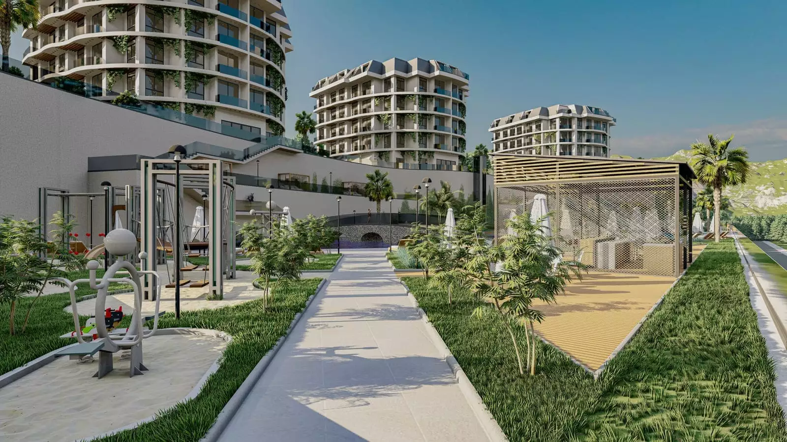 Flat 52m² in Turkey, Kargicak. Priced at 119500€ rent photo-4