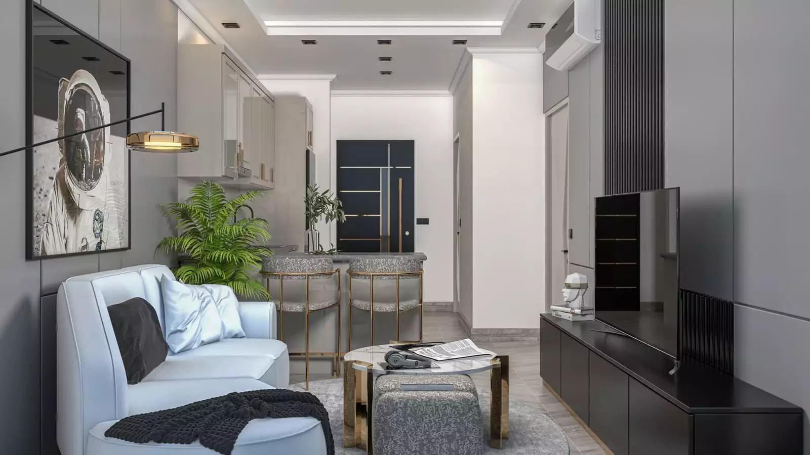 Flat 52m² in Turkey, Kargicak. Priced at 119500€ rent photo-11