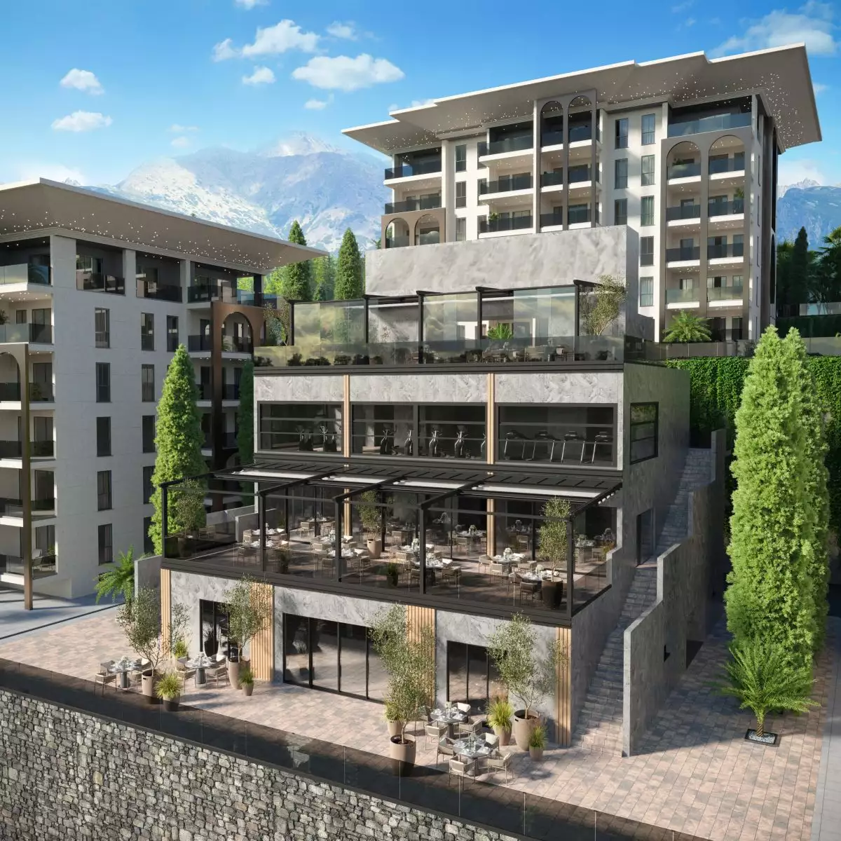 Flat 81m² in Turkey, Kargicak. Priced at 173000€ rent photo-5