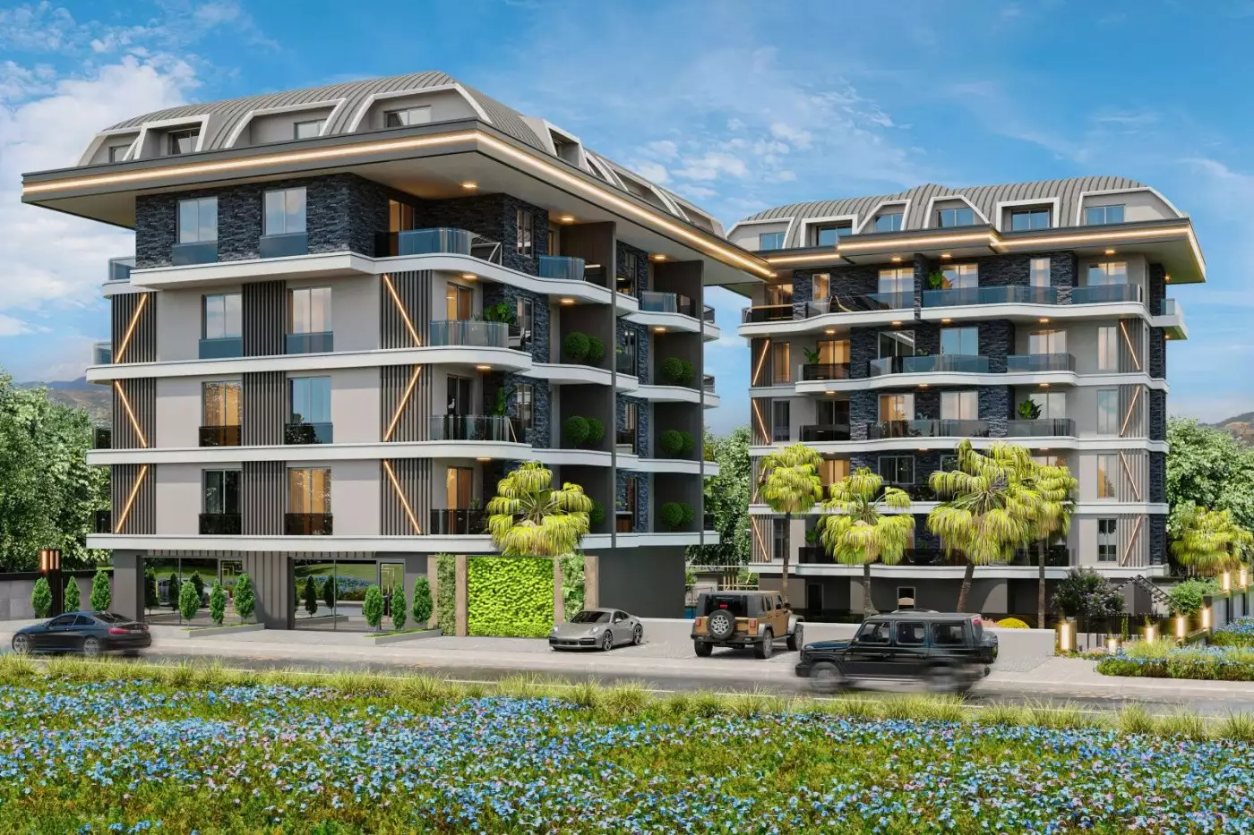Flat 57m² in Turkey, Kargicak. Priced at 170000€ rent photo-1