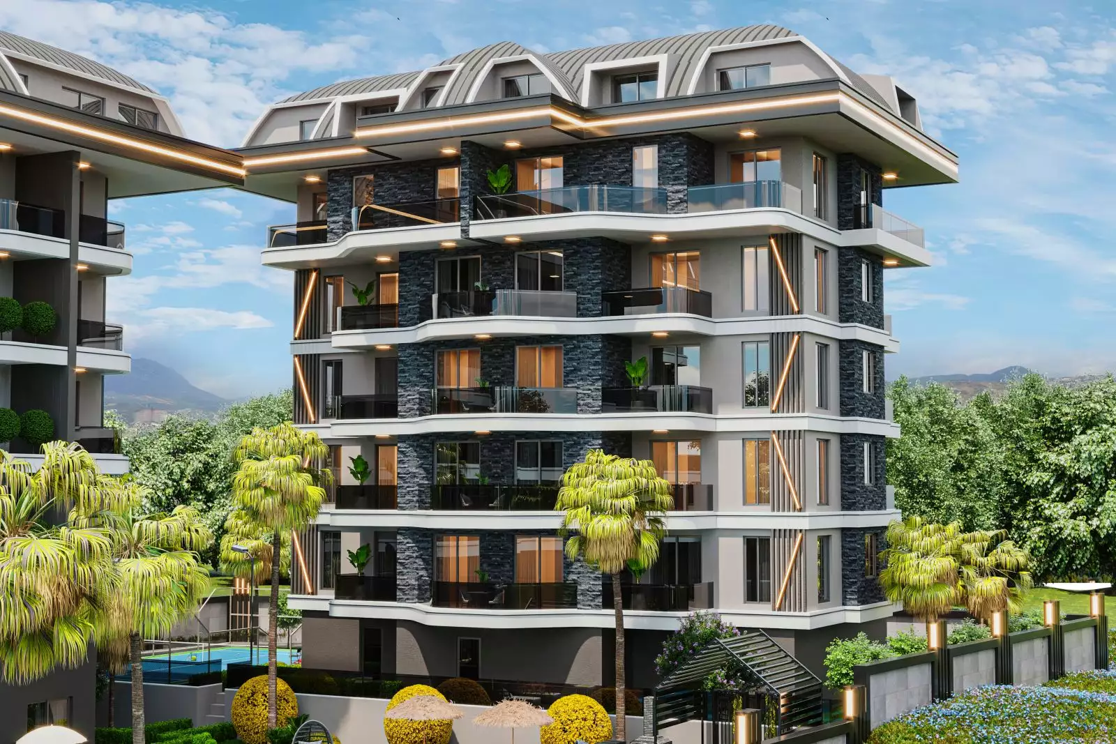 Flat 57m² in Turkey, Kargicak. Priced at 170000€ rent photo-2