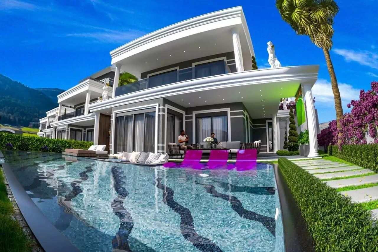 Villa 350m² in Turkey, Kargicak. Priced at 1020000€ rent photo-11