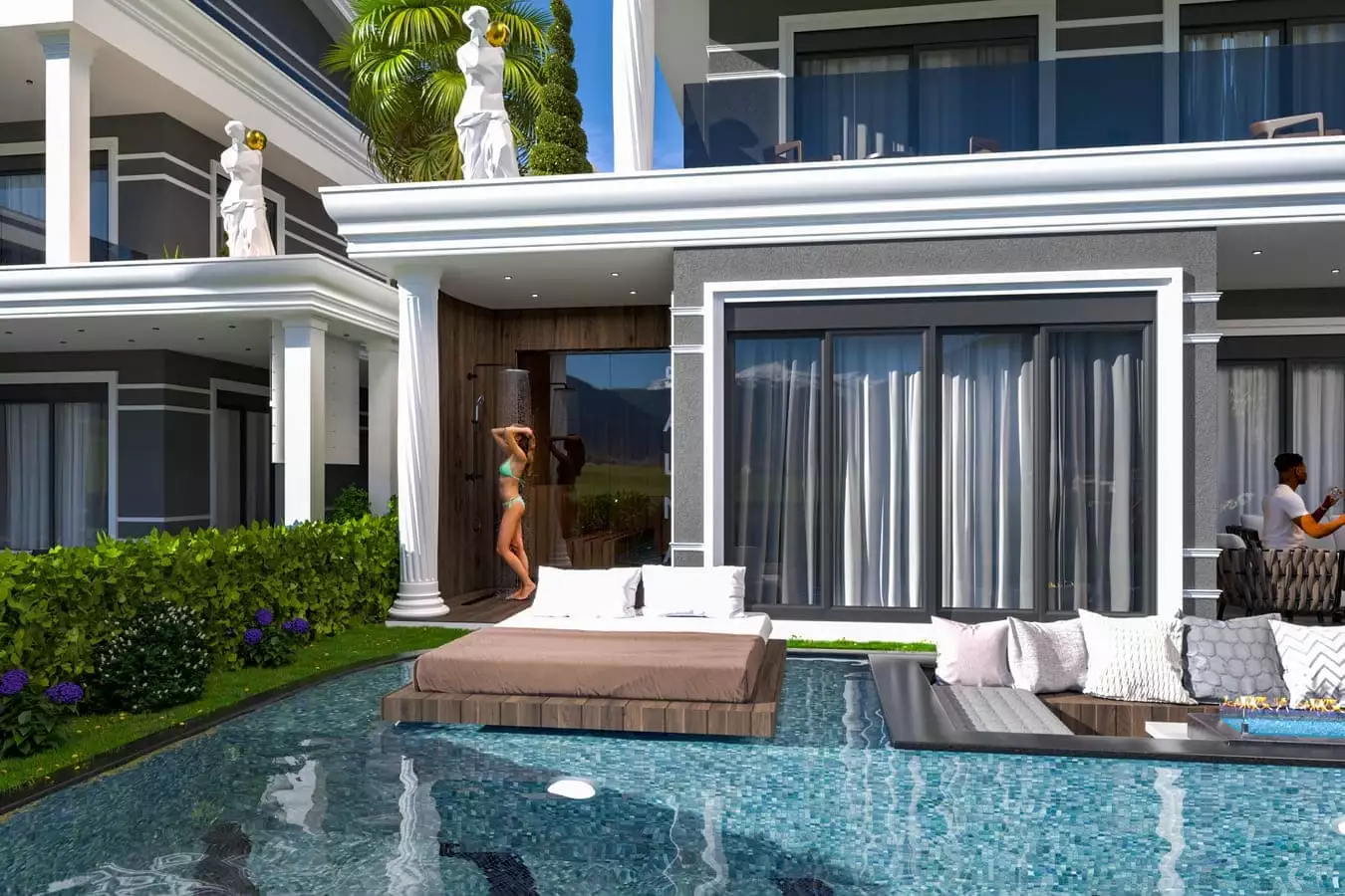 Villa 350m² in Turkey, Kargicak. Priced at 1020000€ rent photo-12