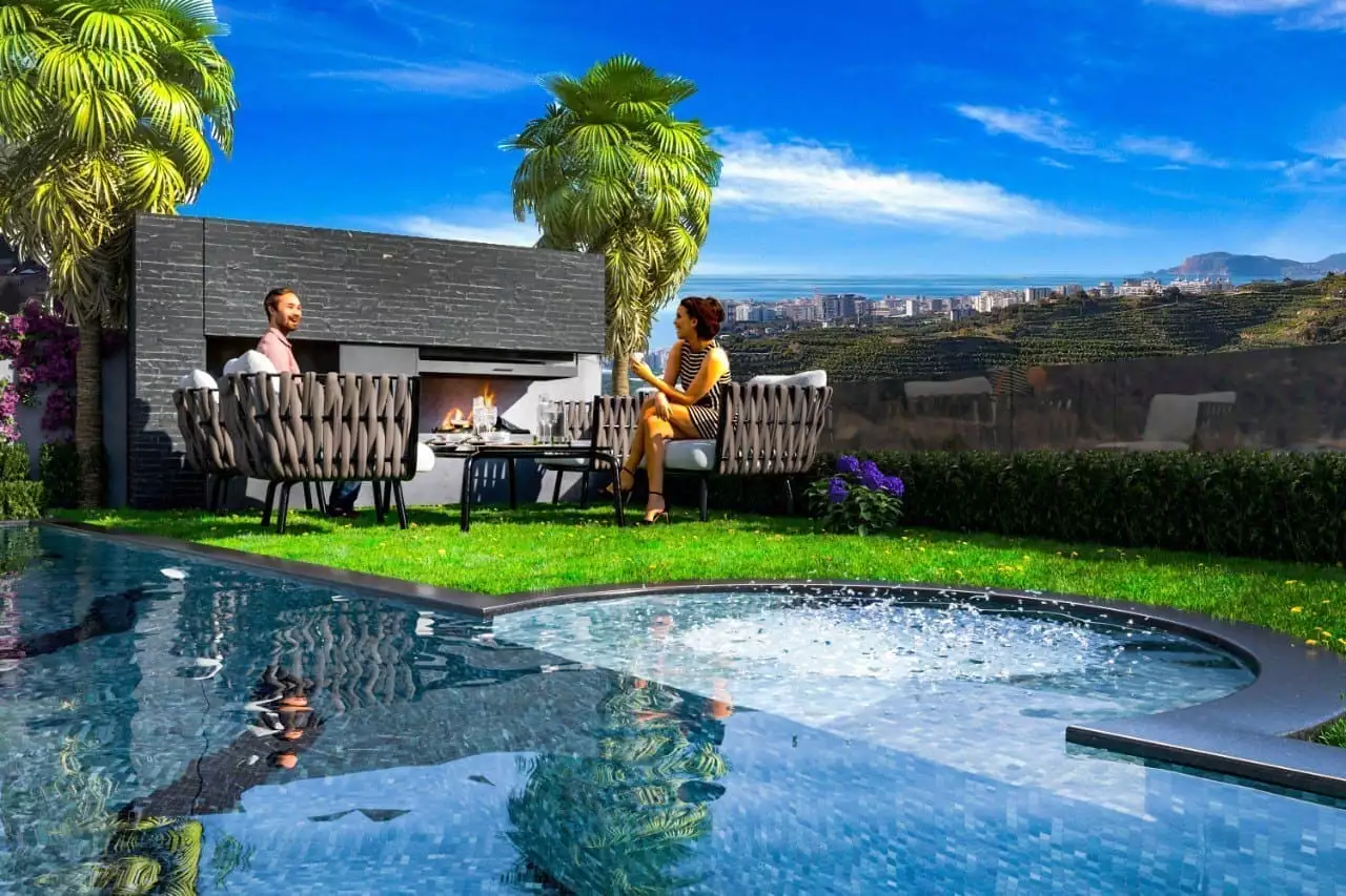 Villa 350m² in Turkey, Kargicak. Priced at 1020000€ rent photo-13