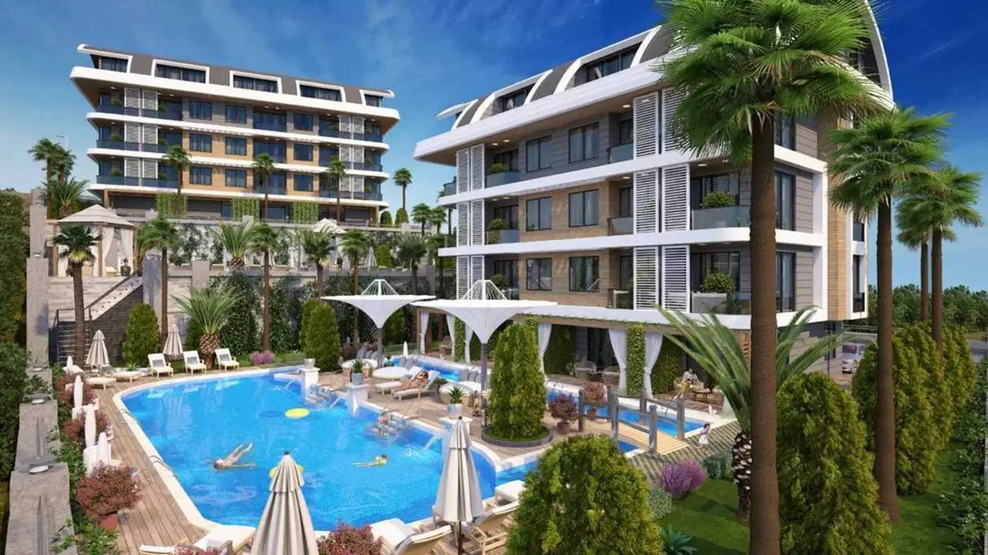 Flat 46m² in Turkey, Kargicak. Priced at 155000€ rent photo-1