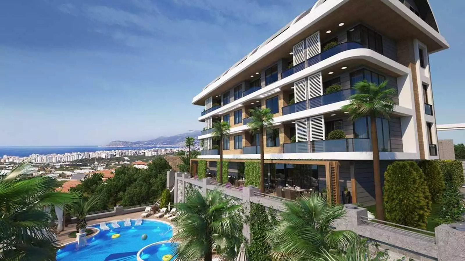 Flat 46m² in Turkey, Kargicak. Priced at 155000€ rent photo-3