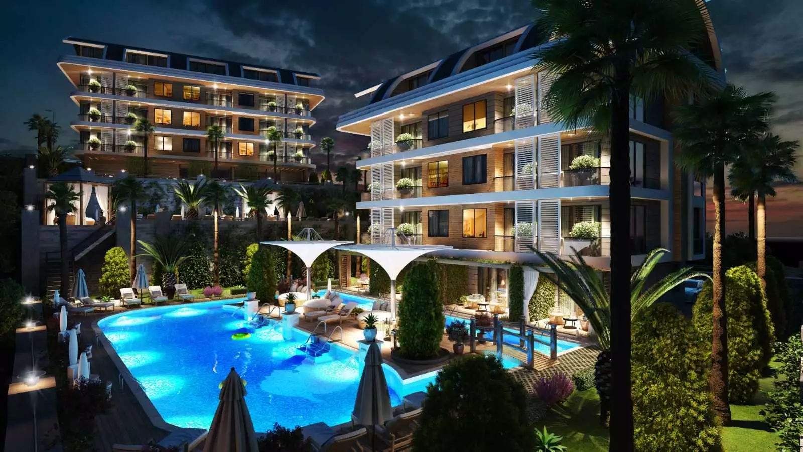 Flat 46m² in Turkey, Kargicak. Priced at 155000€ rent photo-9
