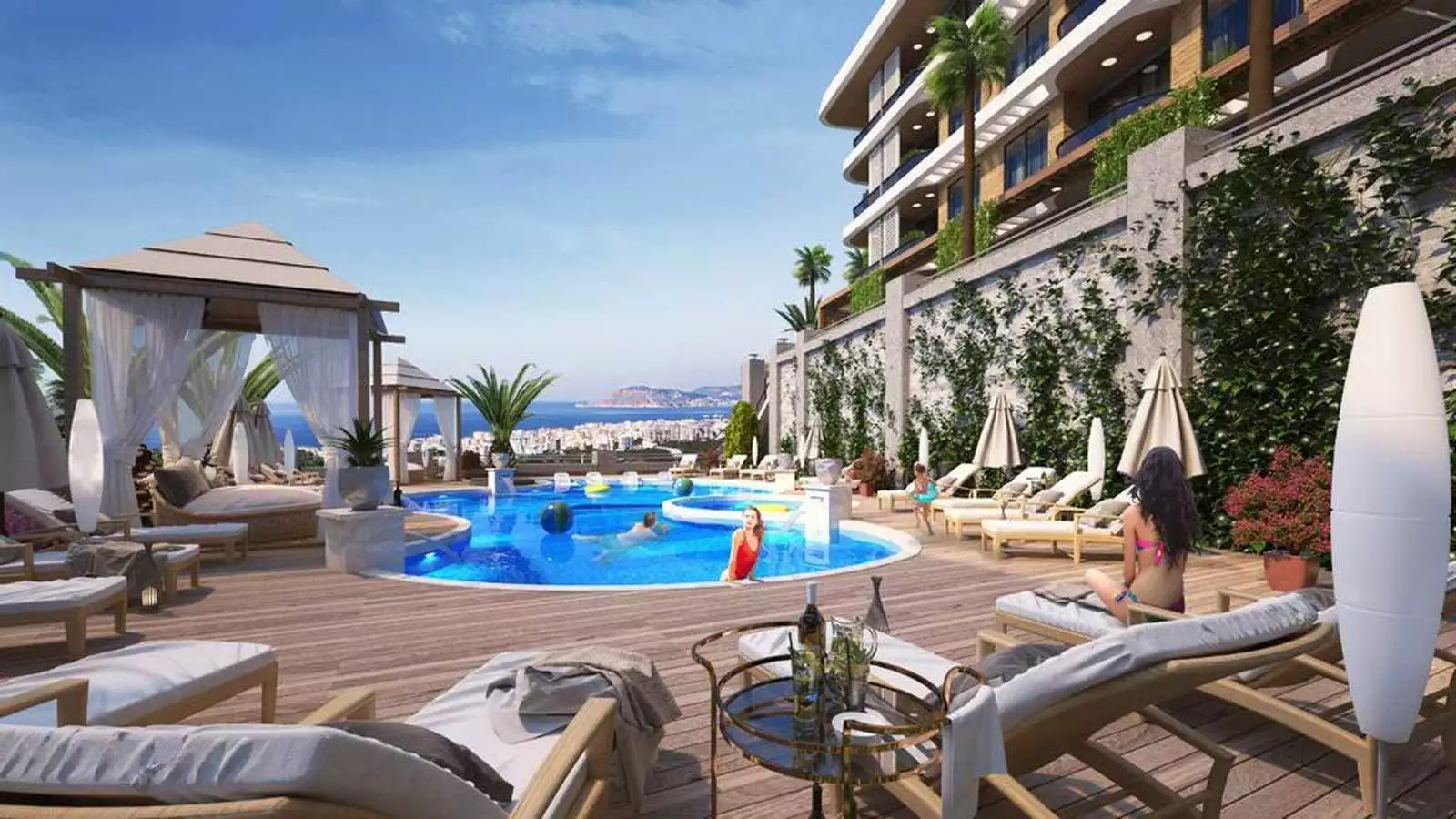 Flat 46m² in Turkey, Kargicak. Priced at 155000€ rent photo-10
