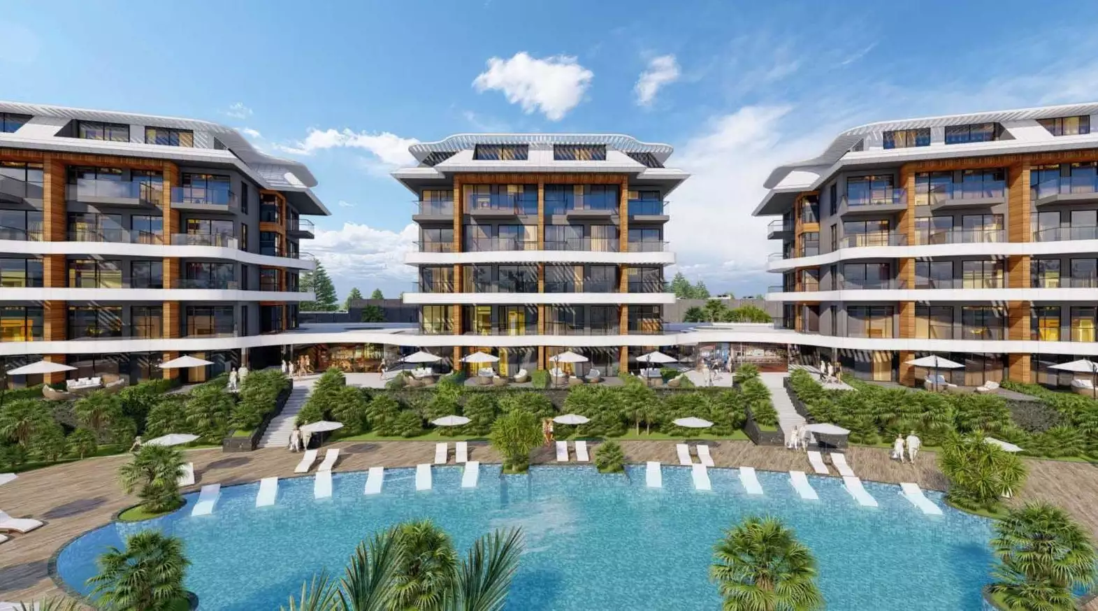 Flat 49m² in Turkey, Kargicak. Priced at 140000€ rent photo-2