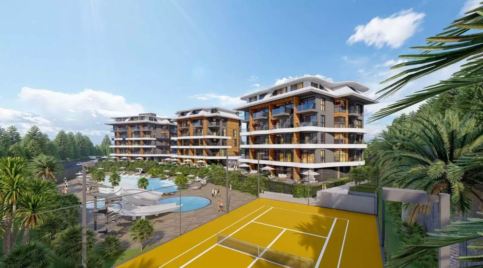 Flat 49m² in Turkey, Kargicak. Priced at 140000€ rent photo-7