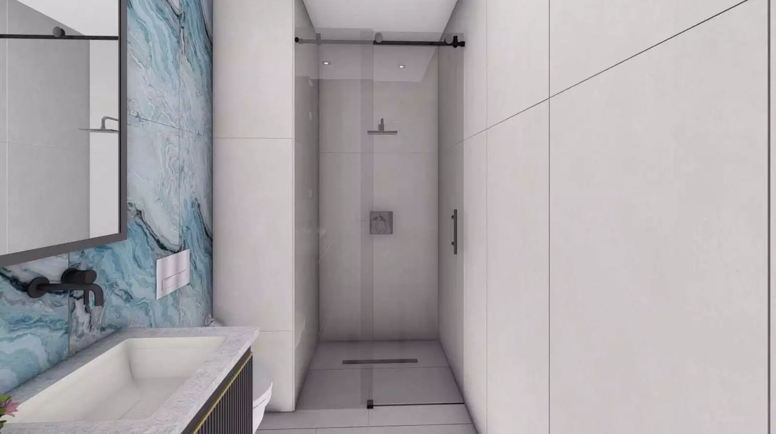 Flat 49m² in Turkey, Kargicak. Priced at 140000€ rent photo-26