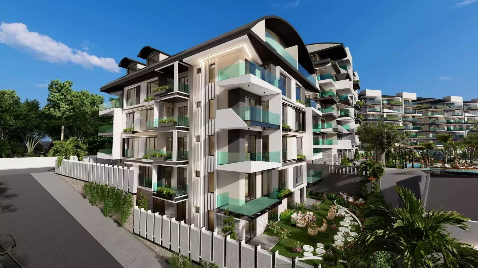 Flat 68m² in Turkey, Kargicak. Priced at 142489€ rent photo-6