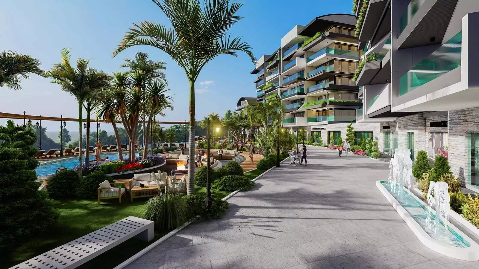 Flat 68m² in Turkey, Kargicak. Priced at 142489€ rent photo-14