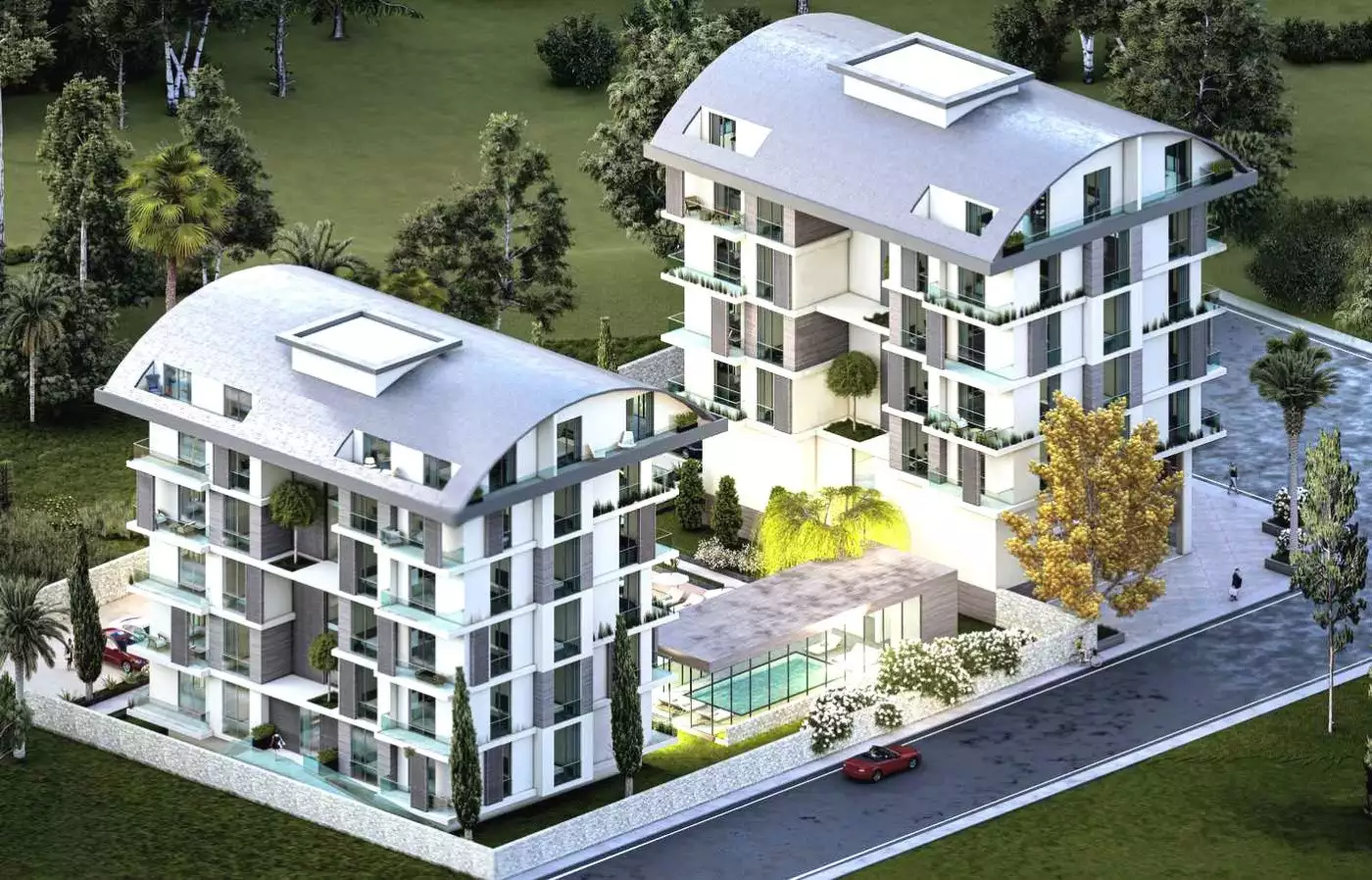 Flat 56m² in Turkey, Kargicak. Priced at 142000€ rent photo-1