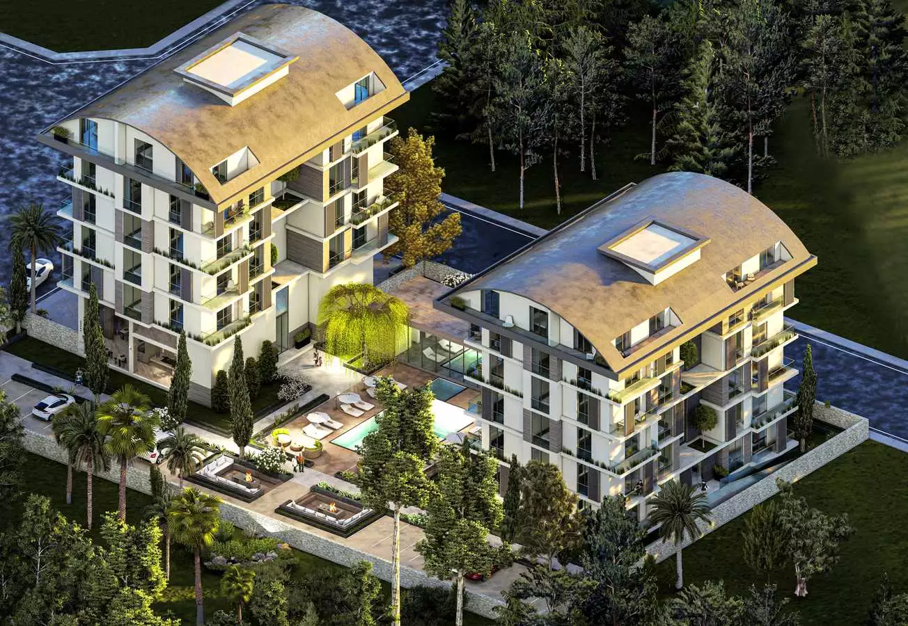 Flat 56m² in Turkey, Kargicak. Priced at 142000€ rent photo-2