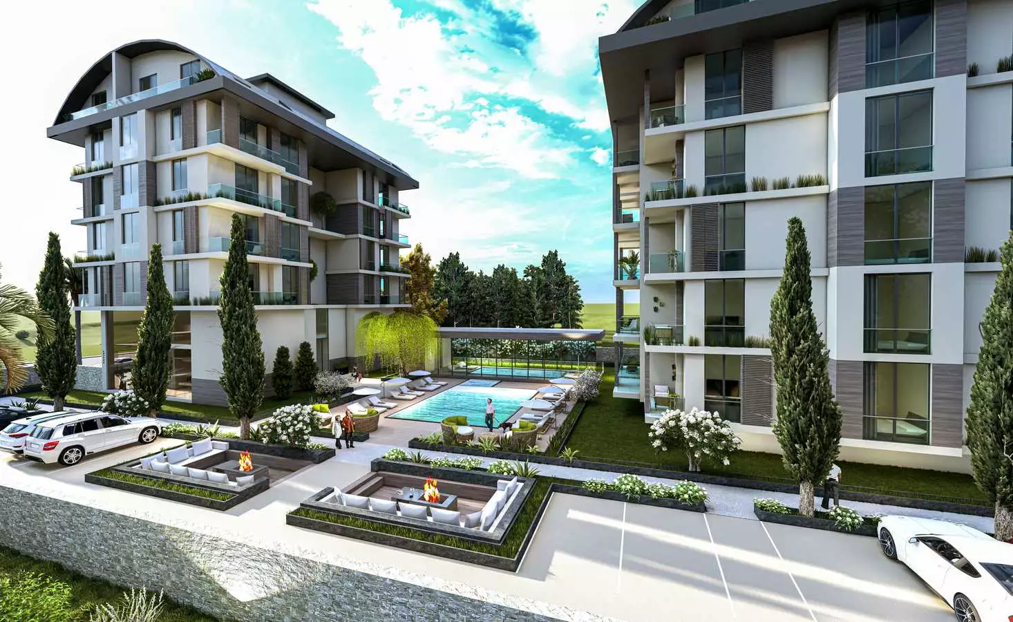 Flat 56m² in Turkey, Kargicak. Priced at 142000€ rent photo-10