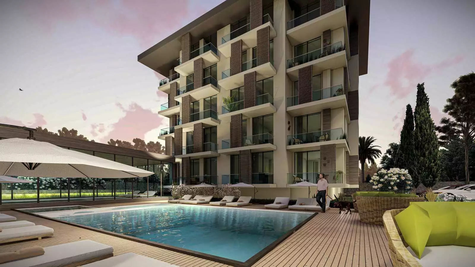 Flat 56m² in Turkey, Kargicak. Priced at 142000€ rent photo-12