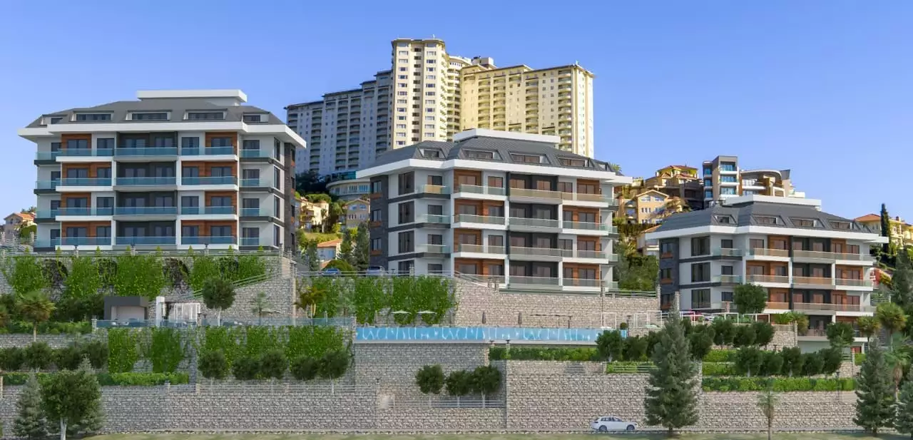 Flat 63m² in Turkey, Kargicak. Priced at 200000€ rent photo-4