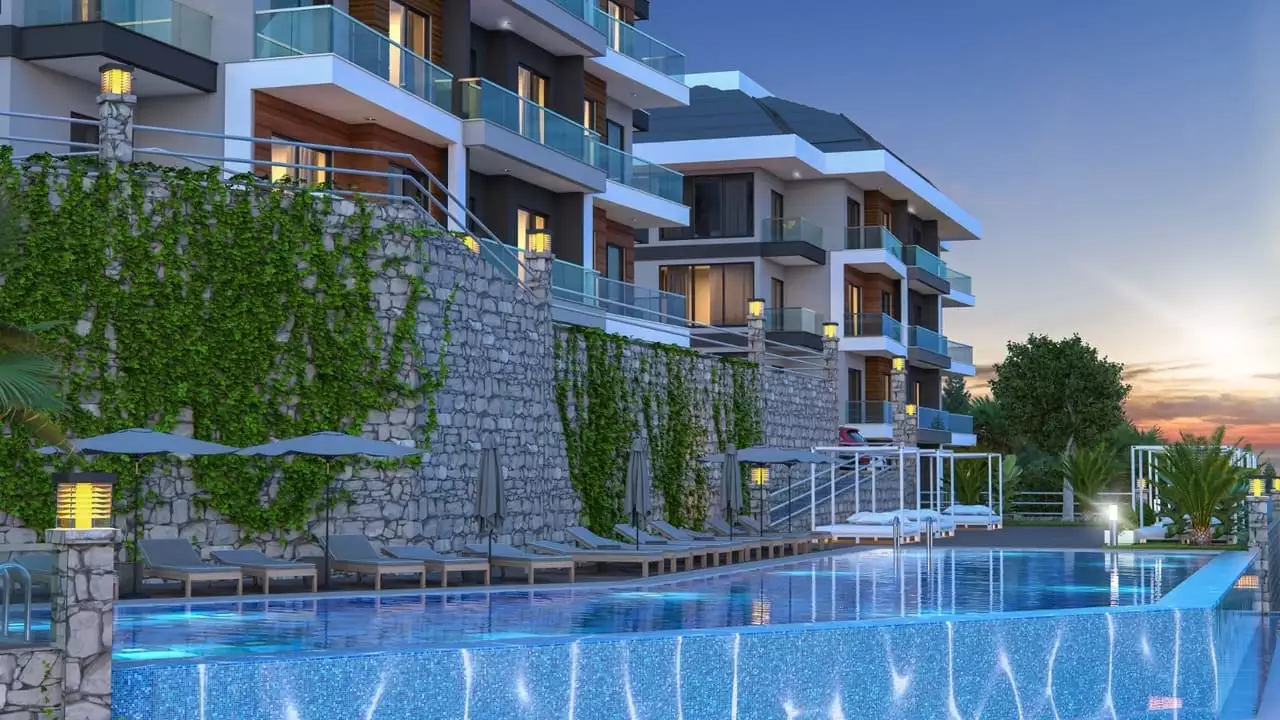 Flat 63m² in Turkey, Kargicak. Priced at 200000€ rent photo-5