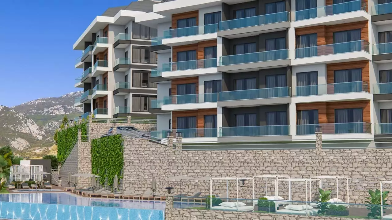 Flat 63m² in Turkey, Kargicak. Priced at 200000€ rent photo-6