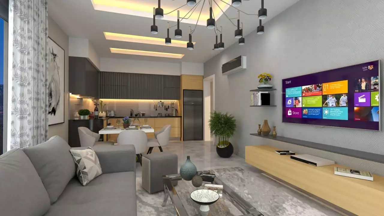 Flat 63m² in Turkey, Kargicak. Priced at 200000€ rent photo-12
