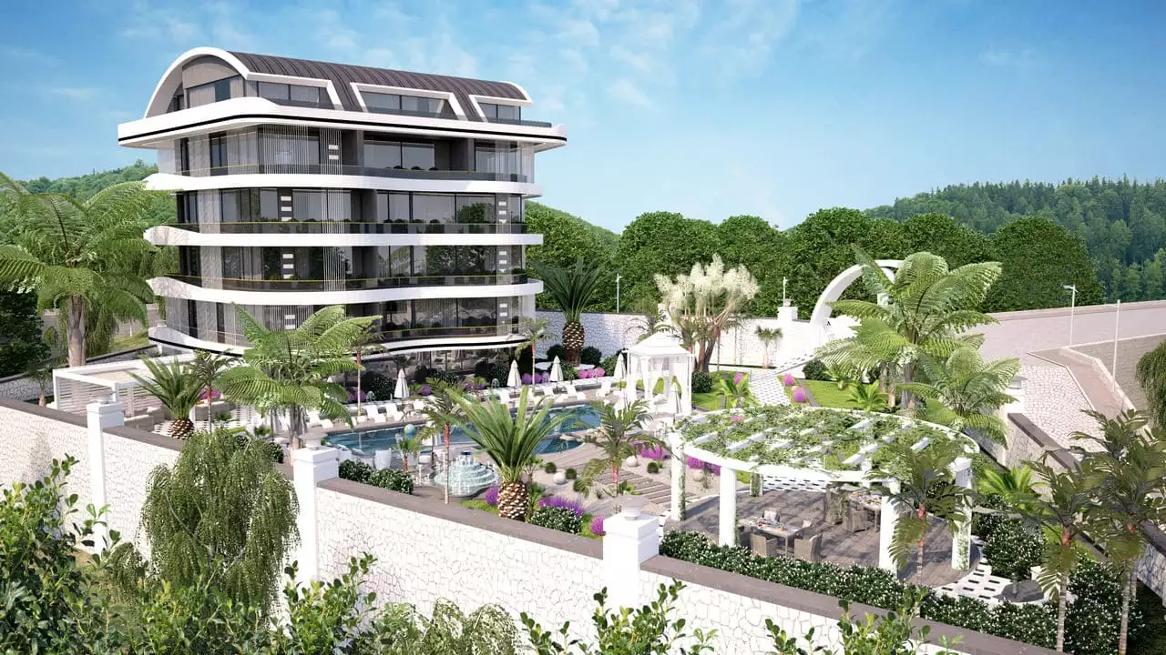 Flat 135m² in Turkey, Kargicak. Priced at 319000€ rent photo-2