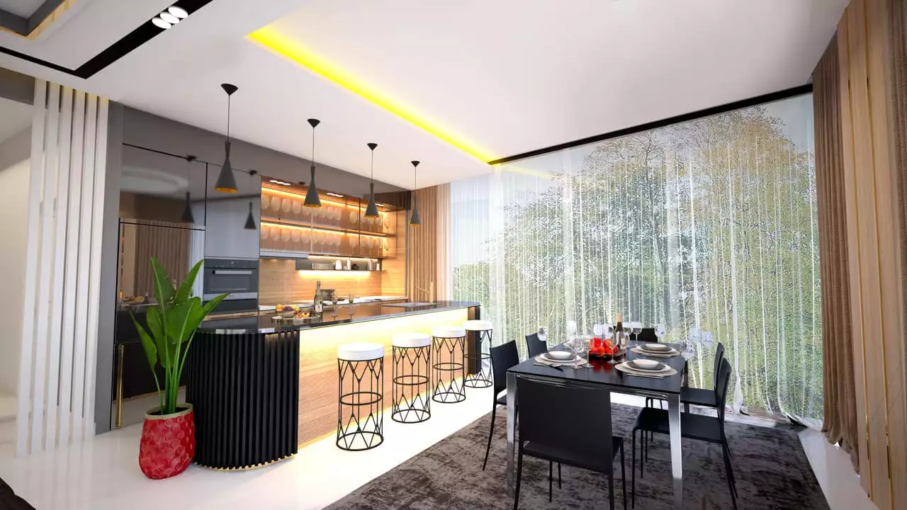 Flat 135m² in Turkey, Kargicak. Priced at 319000€ rent photo-11