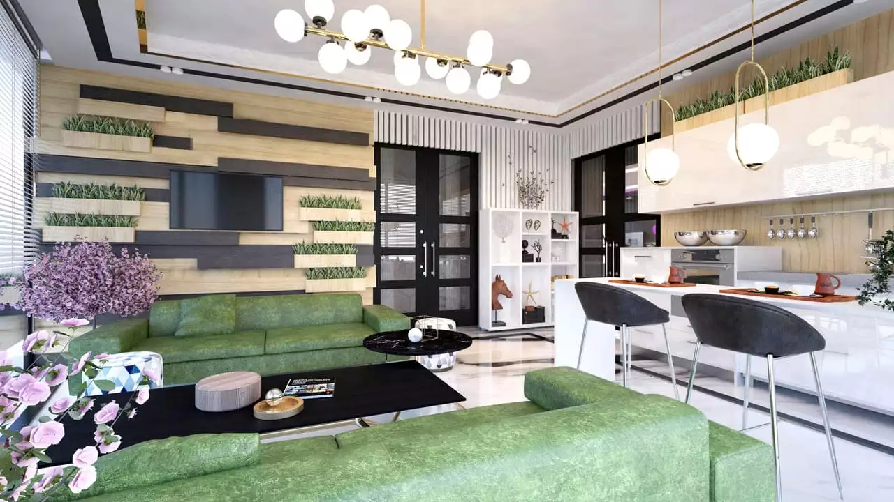 Flat 135m² in Turkey, Kargicak. Priced at 319000€ rent photo-12