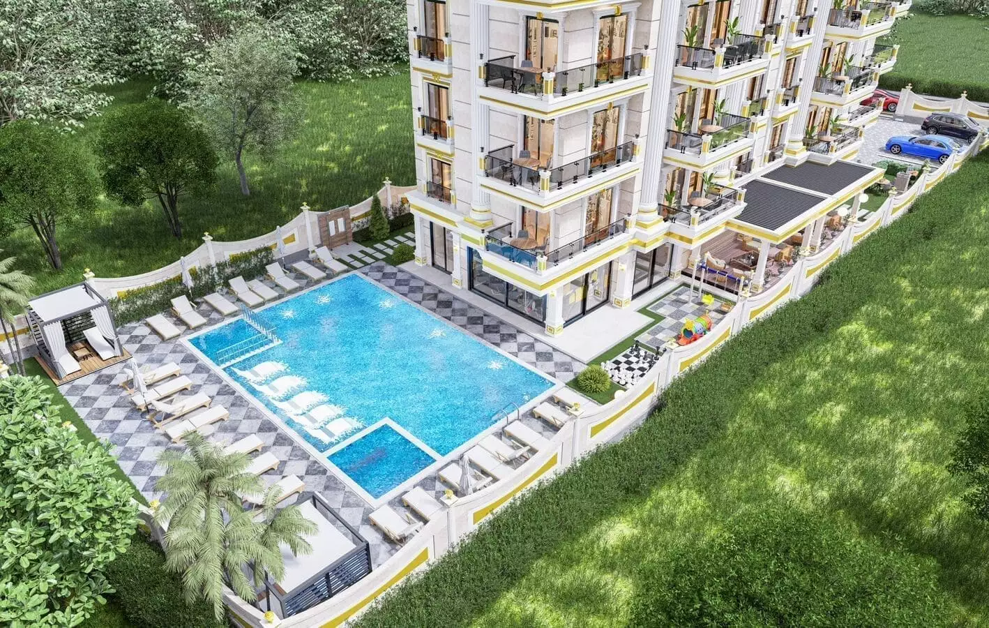Flat 78m² in Turkey, Mahmutlar. Priced at 170000€ rent photo-9