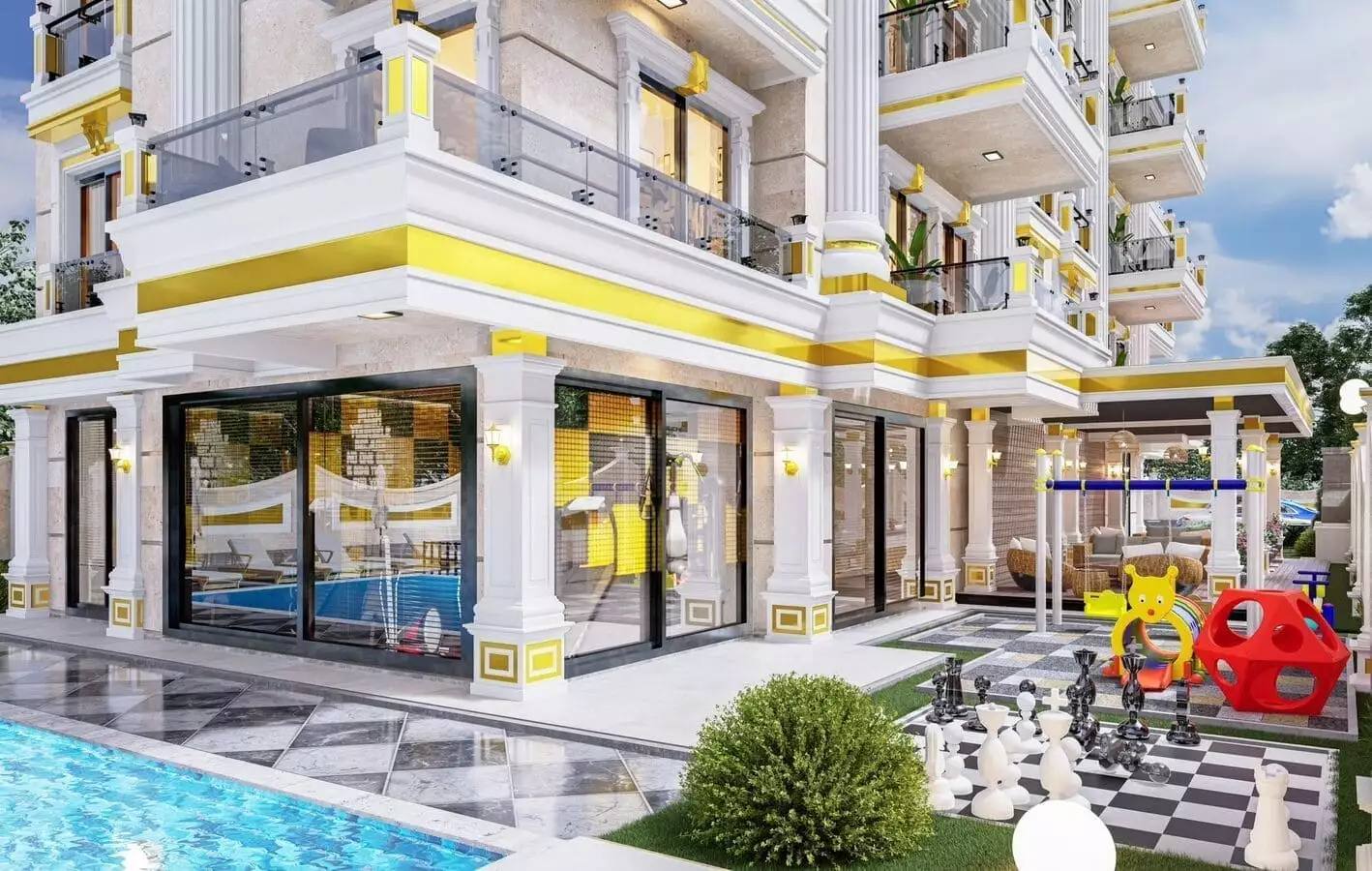 Flat 78m² in Turkey, Mahmutlar. Priced at 170000€ rent photo-12