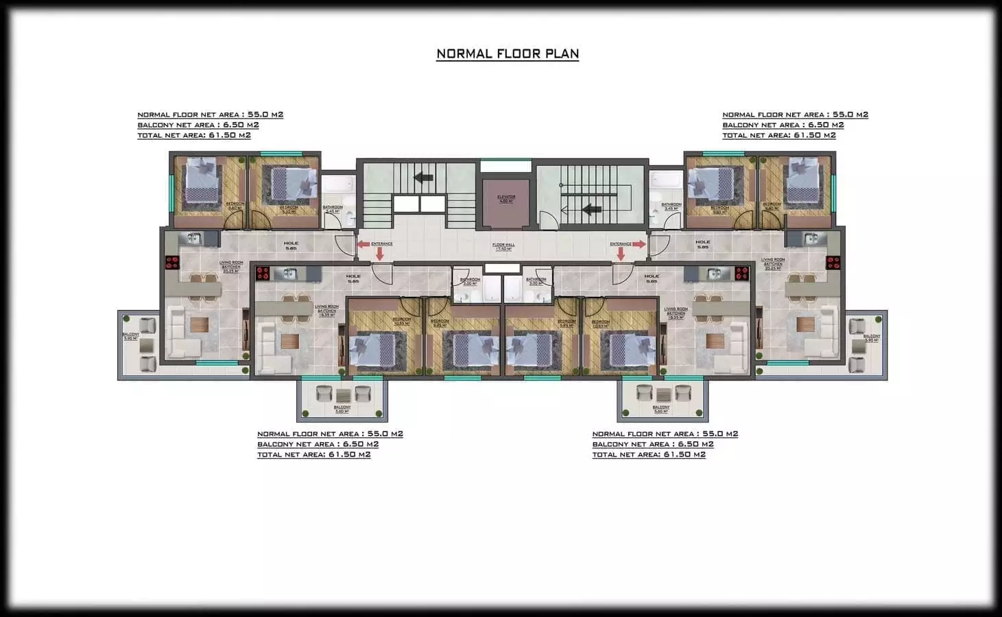 Flat 78m² in Turkey, Mahmutlar. Priced at 170000€ rent photo-15