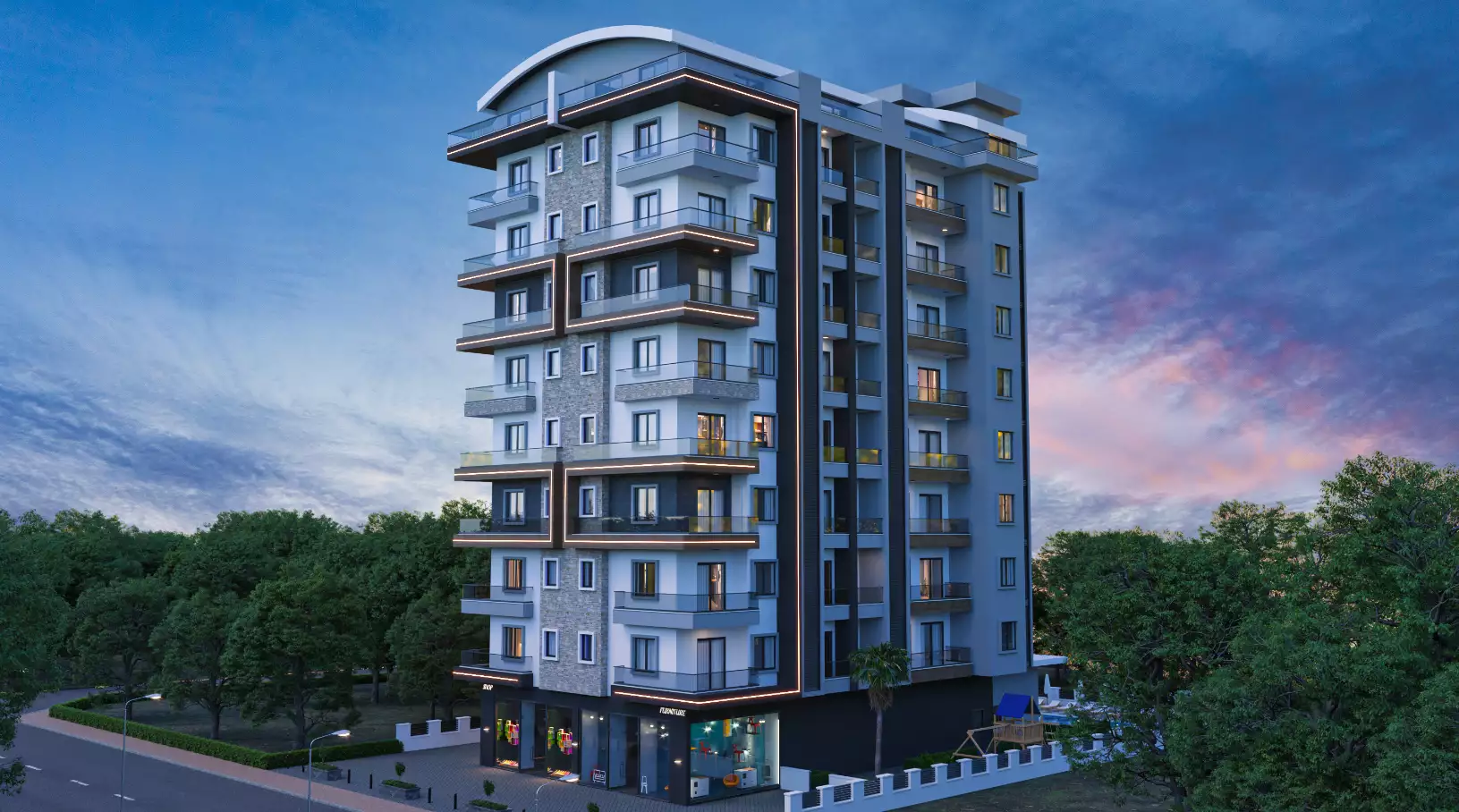 Flat 54m² in Turkey, Mahmutlar. Priced at 175000€ rent photo-4