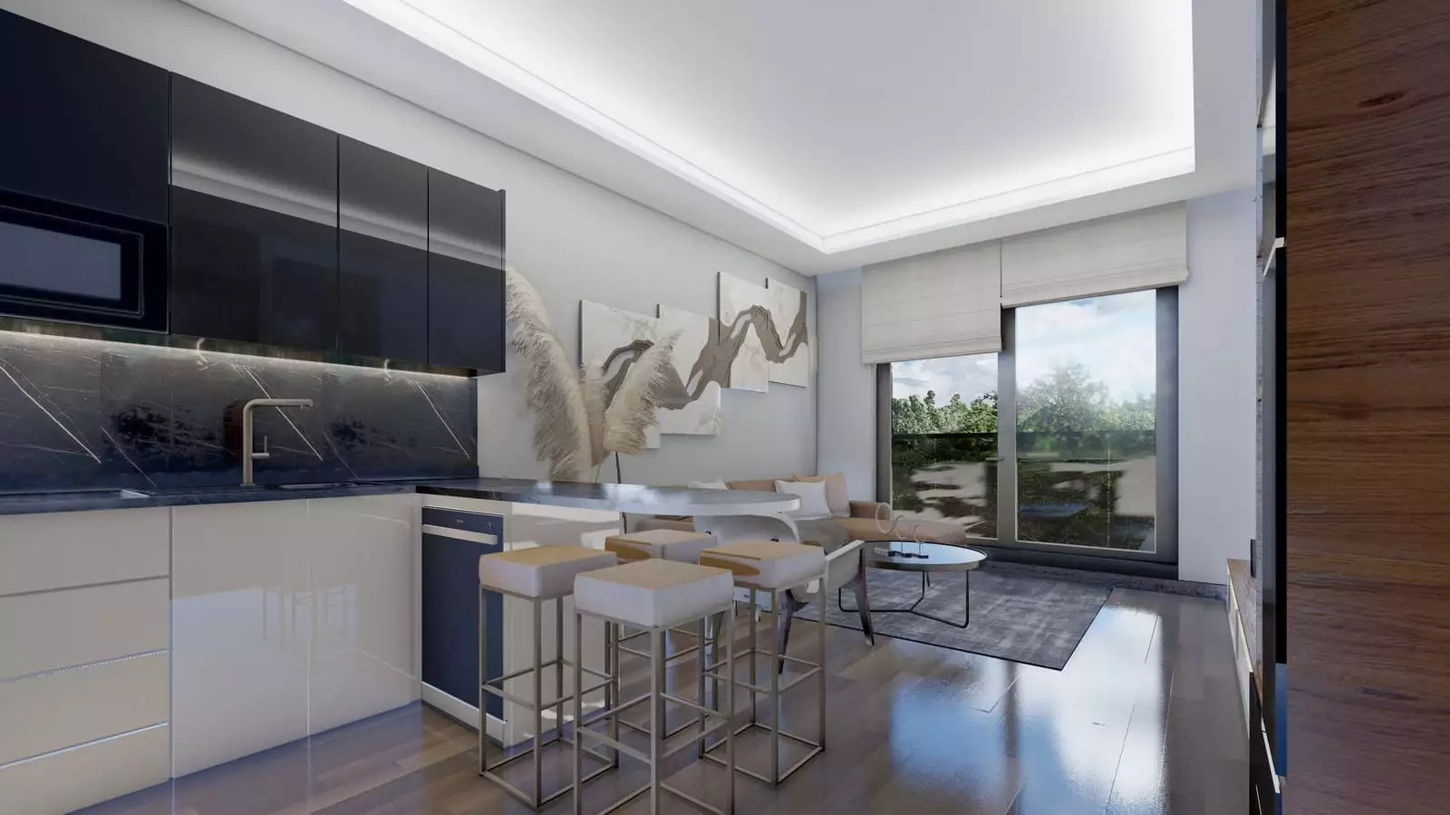 Flat 52m² in Turkey, Alania. Priced at 179000€ rent photo-14
