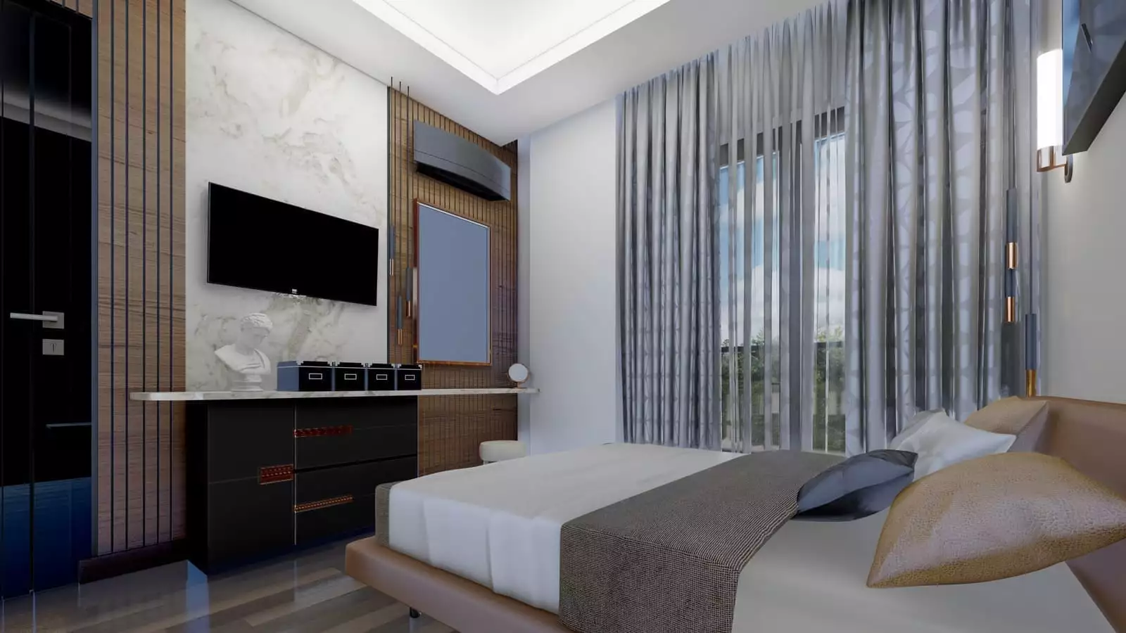 Flat 52m² in Turkey, Alania. Priced at 179000€ rent photo-17