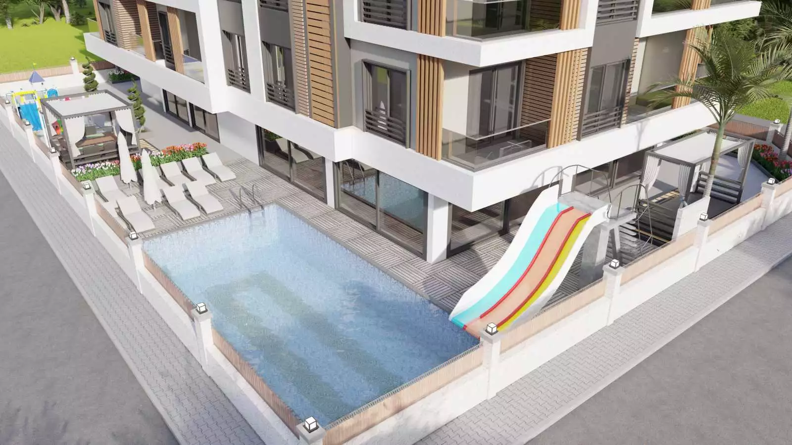 Flat 47m² in Turkey, Mahmutlar. Priced at 130000€ rent photo-8