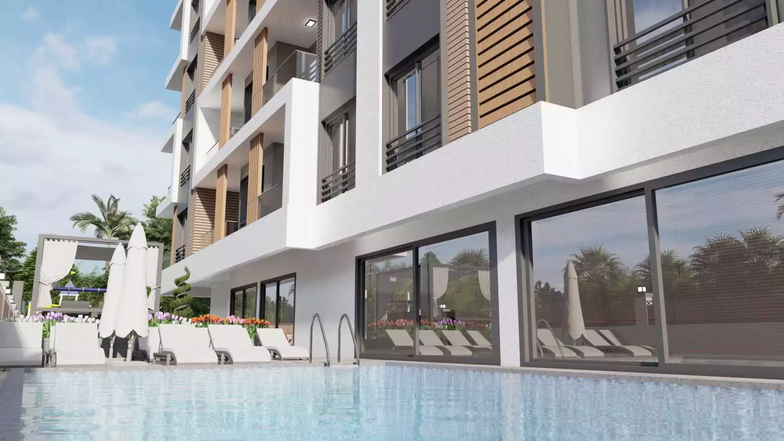 Flat 47m² in Turkey, Mahmutlar. Priced at 130000€ rent photo-9