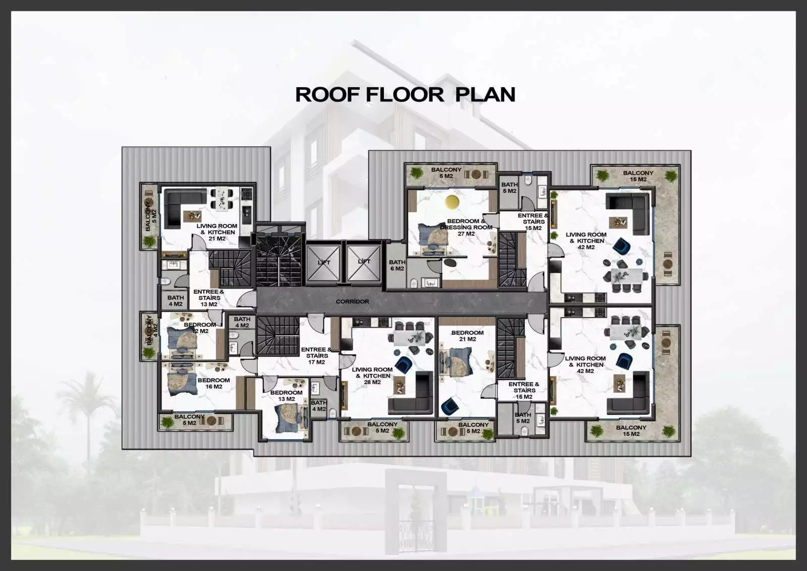 Flat 47m² in Turkey, Mahmutlar. Priced at 130000€ rent photo-30