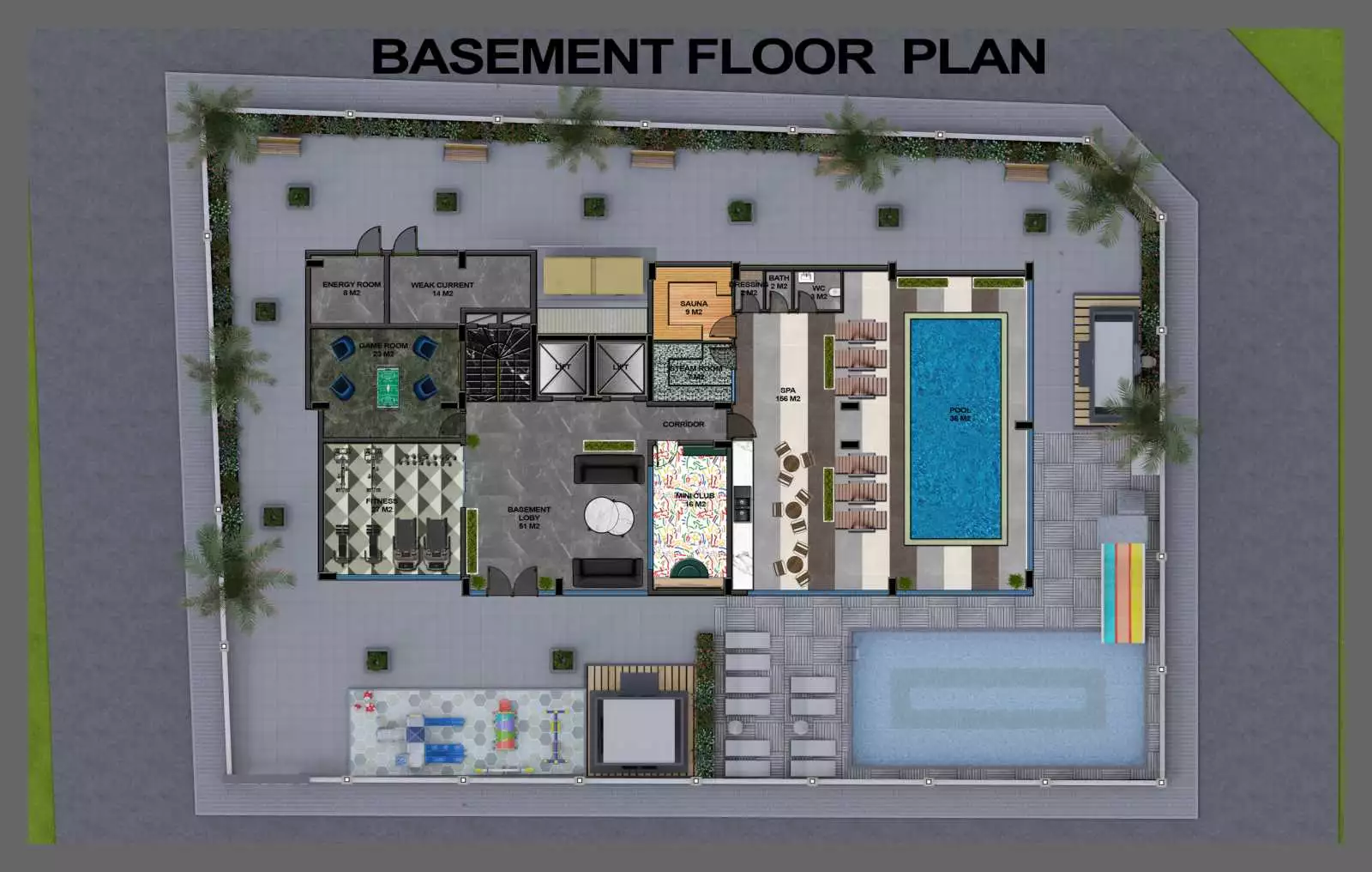 Flat 47m² in Turkey, Mahmutlar. Priced at 130000€ rent photo-31