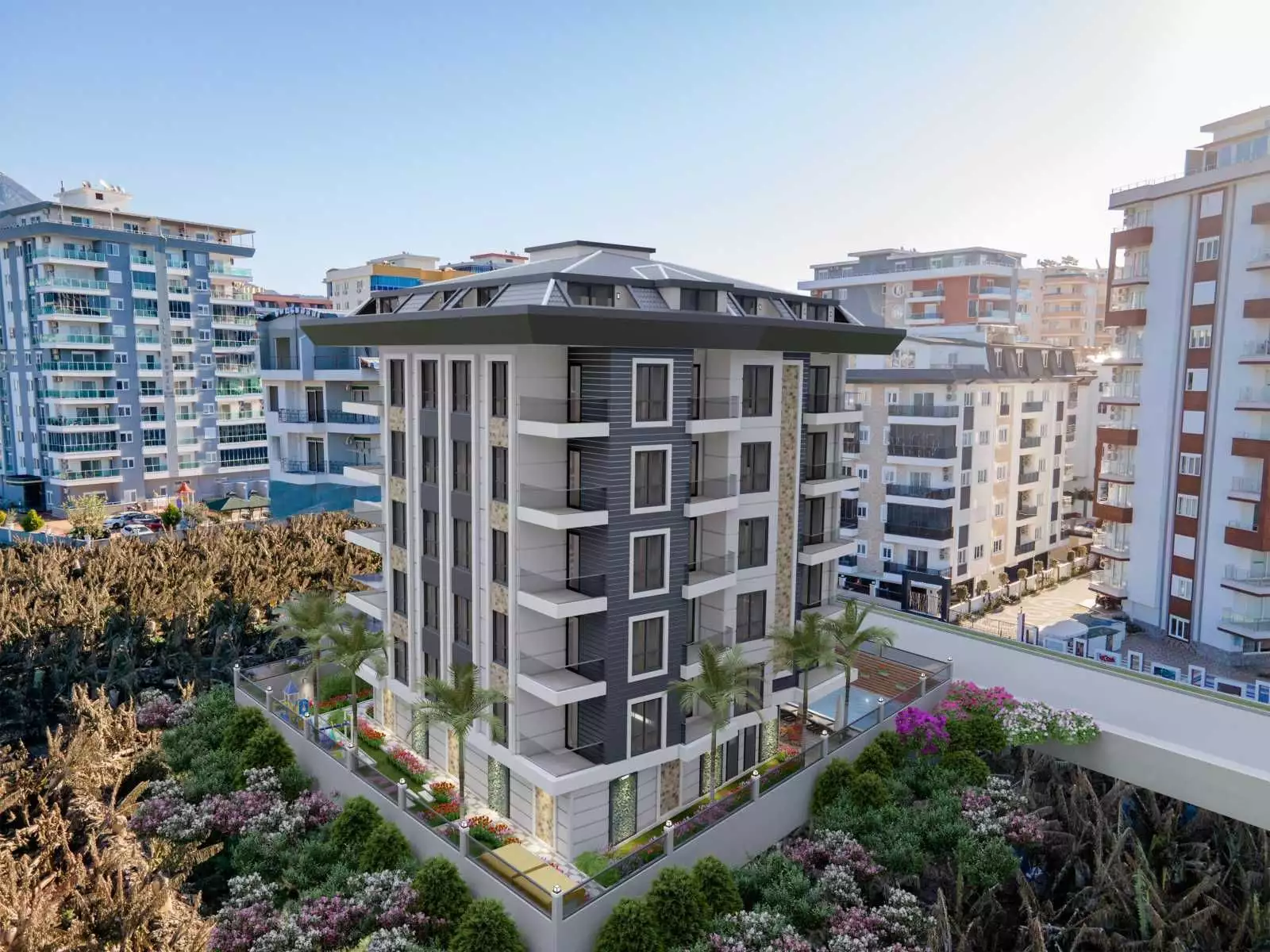 Flat 55m² in Turkey, Mahmutlar. Priced at 130000€ rent photo-4