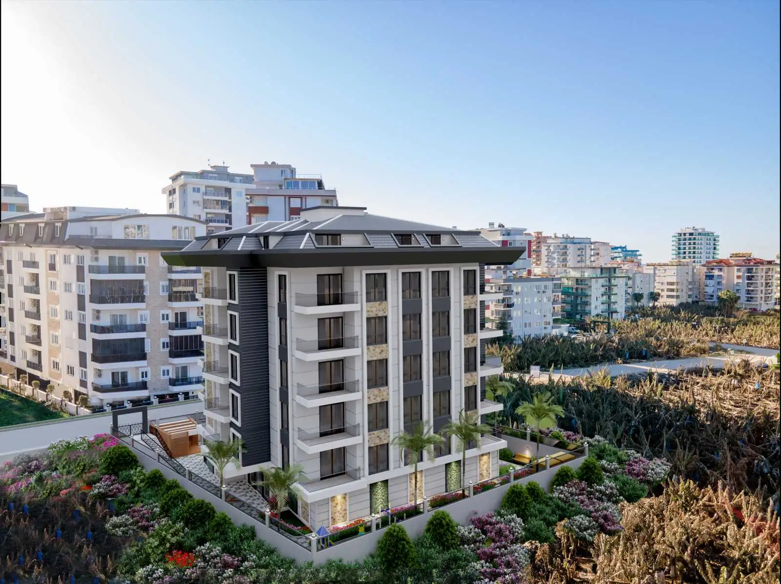 Flat 55m² in Turkey, Mahmutlar. Priced at 130000€ rent photo-3