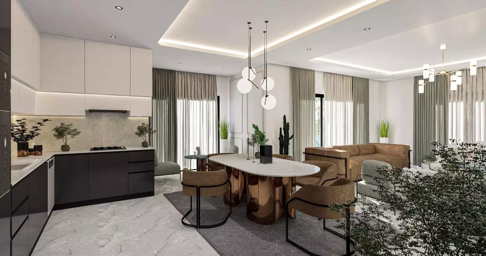 Flat 56m² in Turkey, Mahmutlar. Priced at 139000€ rent photo-9