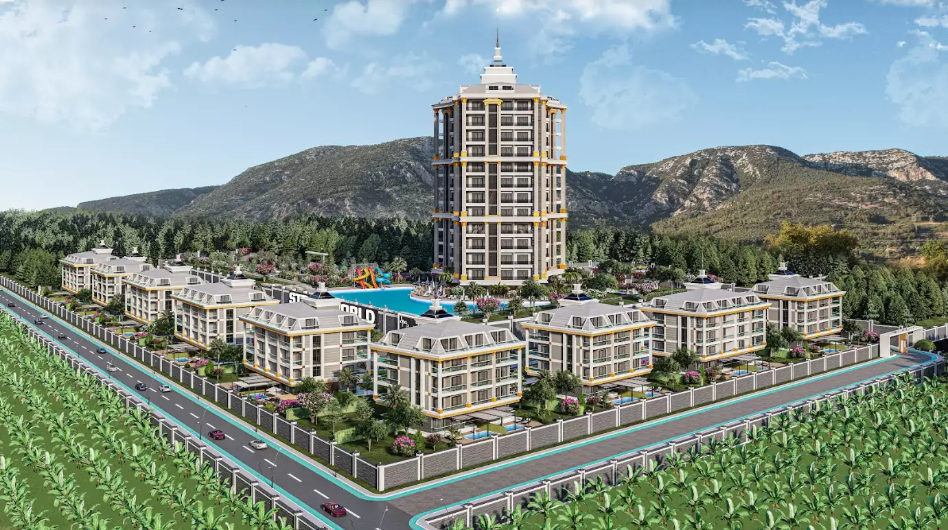 Flat 38m² in Turkey, Mahmutlar. Priced at 128000€ rent photo-1
