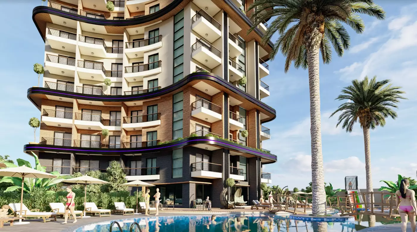 Flat 53m² in Turkey, Mahmutlar. Priced at 135000€ rent photo-4