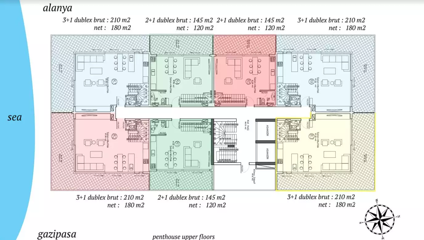 Flat 61m² in Turkey, Mahmutlar. Priced at 251000€ rent photo-25