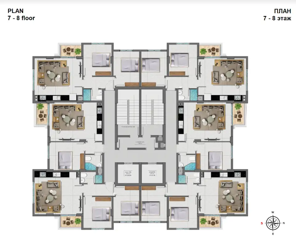 Flat 65m² in Turkey, Mahmutlar. Priced at 137000€ rent photo-29