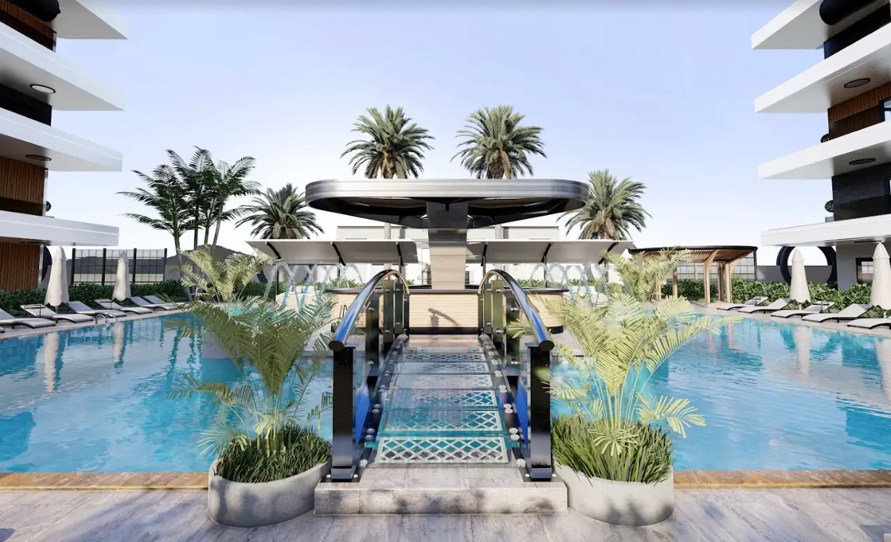 Flat 55m² in Turkey, Mahmutlar. Priced at 155000€ rent photo-11