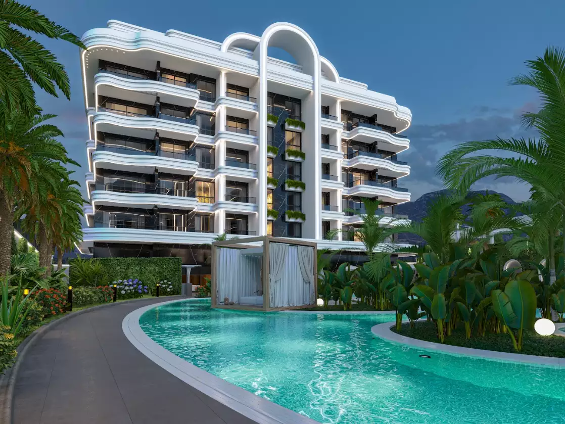 Flat 57m² in Turkey, Kestel. Priced at 305000€ rent photo-12